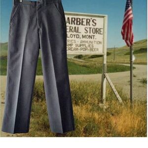 Vintage Filson Worsted Serge Pants Size 32 Charcoal Gray Wool LOT 14